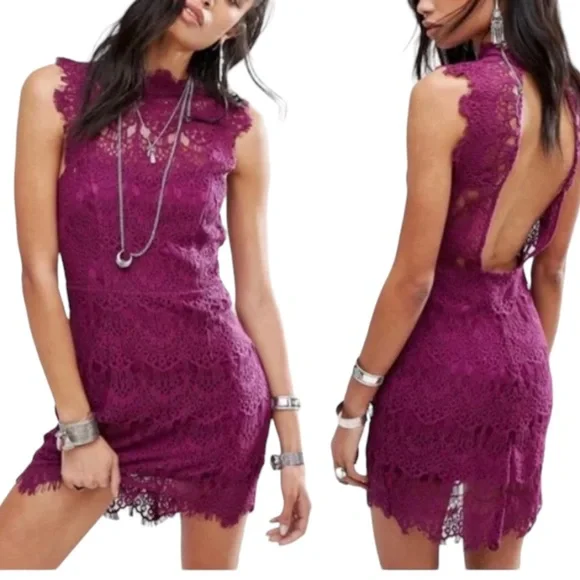 Free People, lace mini - Picture 1 of 9